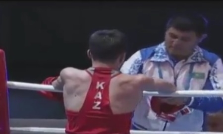 Видео боя чемпионата Азии-2017 Ералиев — Баутиста
