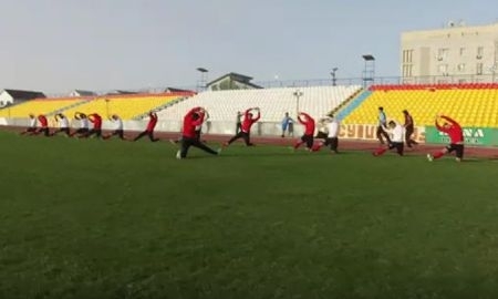 Видео тренировки «Кайсара» в Атырау