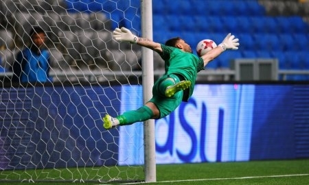 Фоторепортаж с матча Премьер-Лиги «Окжетпес» — «Шахтер» 0:2