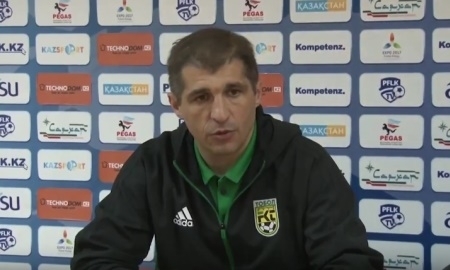 Видео послематчевой пресс-конференции игры Премьер-Лиги «Акжайык» — «Тобол» 1:0