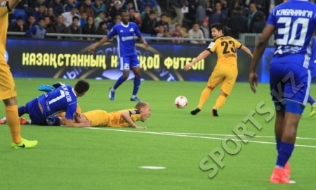 Фоторепортаж матча Премьер-Лиги «Астана» — «Кайрат» 1:1