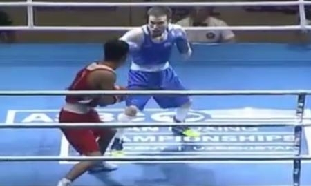 Видео боя чемпионата Азии-2017, в котором Исакулов по мнению судей проиграл узбеку