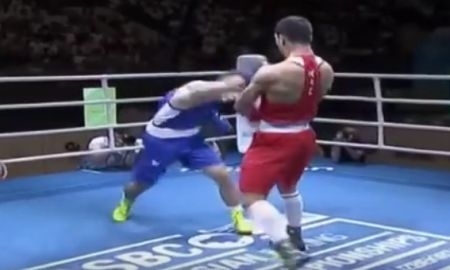 <strong>Видео поражения Аманкула от узбека в полуфинале чемпионата Азии-2017</strong>