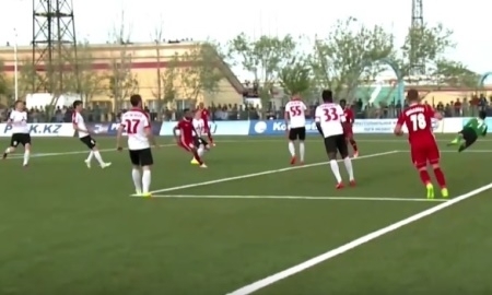 Видео гола Жуниора матча Премьер-Лиги «Кайсар» — «Актобе»