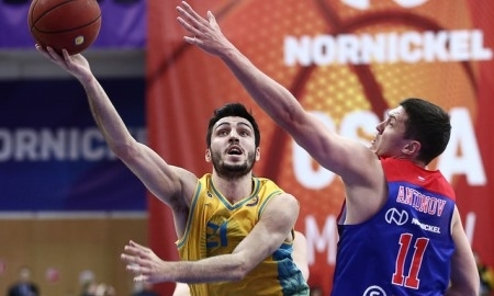 Фоторепортаж с матча ВТБ ЦСКА — «Астана» 94:74