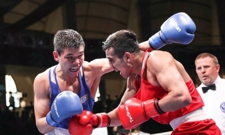 Видео нокдауна и поражения Жусупова в финале чемпионата Азии-2017