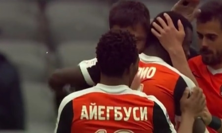 Видео гола Кадио матча Кубка Казахстана «Окжетпес» — «Шахтер»