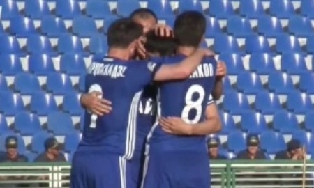 Видео гола Бейсенова матча Кубка Казахстана «Жетысу» — «Ордабасы»