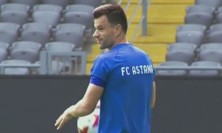 Видео подготовки «Астаны» к матчу с «Иртышом»