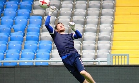 Фоторепортаж с тренировки «Окжетпеса» 13 мая