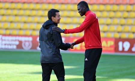 Фоторепортаж с тренировки «Актобе»