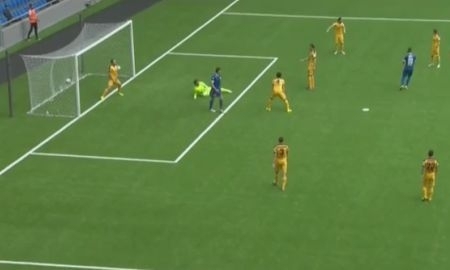 Видео гола пяткой Струкова в матче Премьер-Лиги «Окжетпес» — «Кайрат»