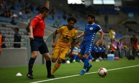 Фоторепортаж с матча Премьер-Лиги «Окжетпес» — «Кайрат» 2:3