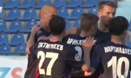 Видео гола Байжанова матча Премьер-Лиги «Тараз» — «Кайсар»