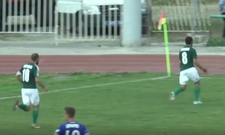 Видео гола Саломова матча Премьер-Лиги «Атырау» — «Ордабасы»