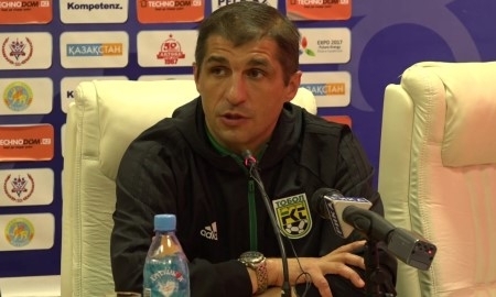 Видео послематчевой пресс-конференции Тетрадзе игры Премьер-Лиги «Актобе» — «Тобол» 1:3