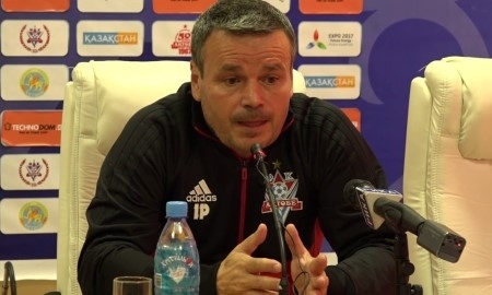Видео послематчевой пресс-конференции Прохницкого игры Премьер-Лиги «Актобе» — «Тобол» 1:3