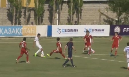 Видео гола Тунгышбаева матча Премьер-Лиги «Ордабасы» — «Актобе»