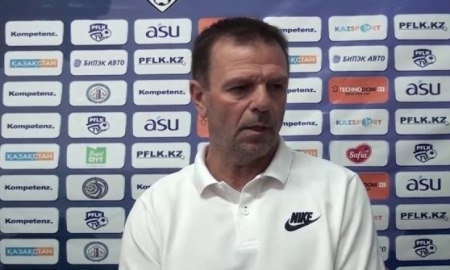 Видео послематчевой пресс-конференции Младенова игры Премьер-Лиги «Кайсар» — «Шахтер» 2:1