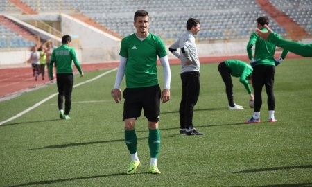 Фоторепортаж с тренировки «Атырау» в Темиртау