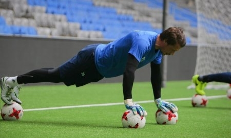 Фоторепортаж с тренировки «Астаны»