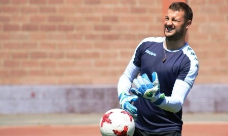 Фоторепортаж с тренировки «Окжетпеса» в Астане