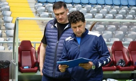 Фоторепортаж с тренировки «Окжетпеса» в Астане