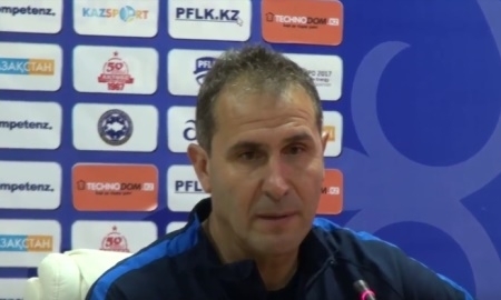 Видео послематчевой пресс-конференции Димитрова игры Премьер-Лиги «Актобе» — «Иртыш» 1:2