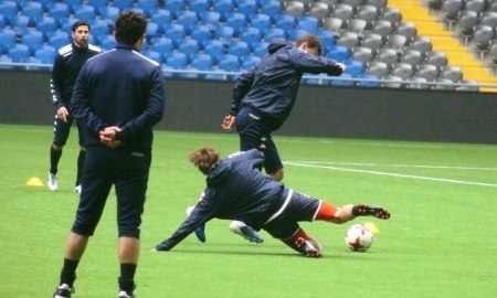 Фоторепортаж с тренировки «Окжетпеса» 30 мая