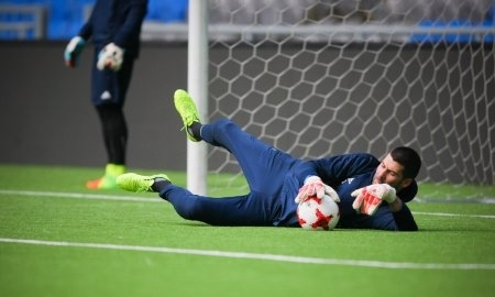 Фоторепортаж с тренировки «Астаны» перед матчем Премьер-Лиги с «Кайратом»