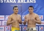 Фото с церемонии взвешивания матча плей-офф WSB «Astana Arlans» — «Patriot Boxing Team»