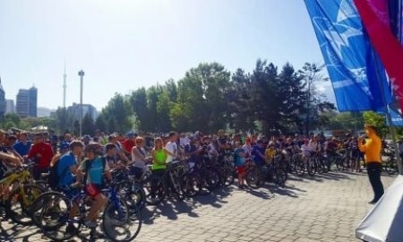 В Алматы пройдет велопробег, посвященный Дню Государственных символов