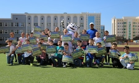 «Астана» посетила летний лагерь Гимназии № 75