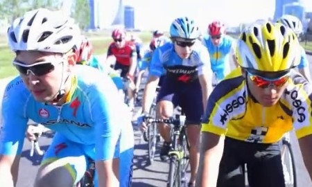 Массовый велопробег прошел в Астане