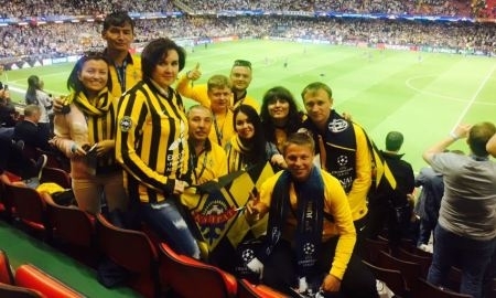 Кайратовцы побывали на финале Лиги Чемпионов в Кардиффе