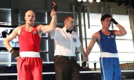 Левит рассказал о первой победе на Кубке Президента РК и бое с Тищенко