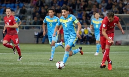 Букмекеры предположили, сколько мячей забьет Казахстан в группе