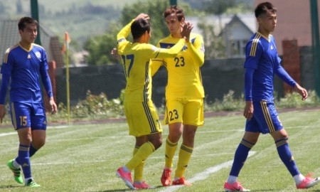 Cборная Казахстана одержала победу в контрольном матче