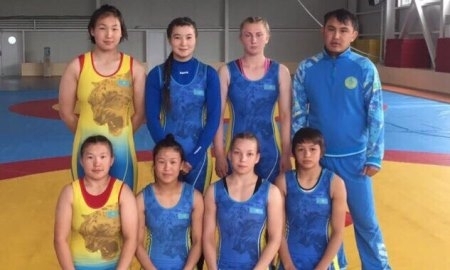 Состав сборной Казахстана по женской борьбе на молодежный чемпионат Азии