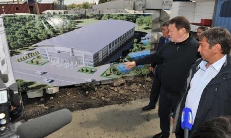 Строительство теннисного центра началось в Петропавловске