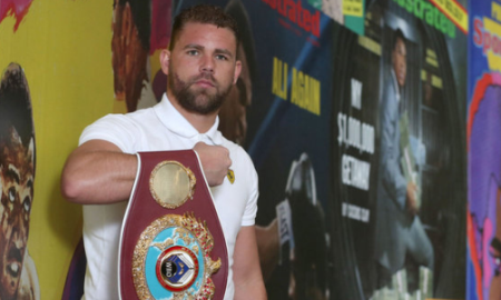 Журналист пошутил, что потенциальному сопернику Головкина Сондерсу помогает «ангел-истребитель»