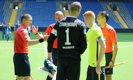 «Окжетпес» провел спарринг c «Кызыл-Жаром СК»