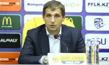 Омари Тетрадзе: «Играть в открытый футбол с „Кайратом“ было бы неправильно»