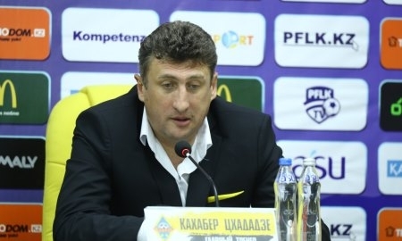 Кахабер Цхададзе: «Обязательно посмотрю матч „Актобе“ — „Астана“»