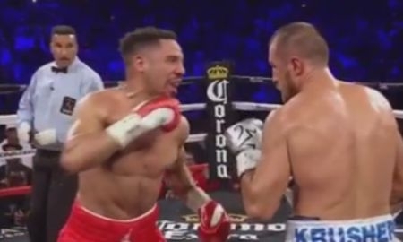 Андре Уорд — Сергей Ковалев: видео скандальной остановки боя потенциального соперника Головкина