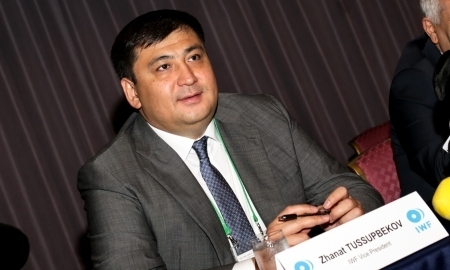 Президент ФТРК Тусупбеков приступил к своим новым обязанностям в качестве вице-президента IWF