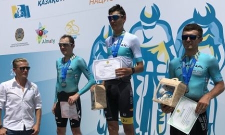 Гонщик «Астаны» Бижигитов стал чемпионом Казахстана