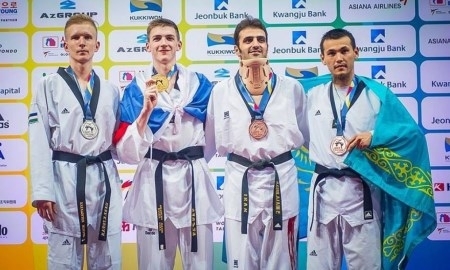 Актауский таеквондист выиграл «бронзу» чемпионата мира