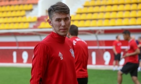 Фоторепортаж с предматчевой тренировки «Актобе»