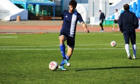 Фоторепортаж с тренировки «Окжетпеса» в Павлодаре